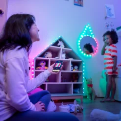 Twinkly Candies, 100 Kerzen, Smart, Kabel Grün, 6m -Heimbeleuchtung 10018759 3