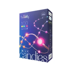 Twinkly Candies Perlen Bluetooth WLAN RGB Klar 6m