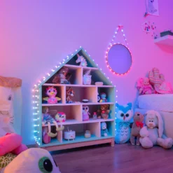 Twinkly Candies Herzen Bluetooth WLAN RGB Klar 6m -Heimbeleuchtung 10018785 4