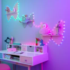 Twinkly Candies Herzen Bluetooth WLAN RGB Klar 6m -Heimbeleuchtung 10018785 5