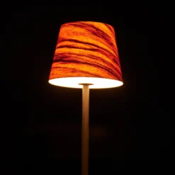 LeuchtNatur Luxa II, Nussbaum, Fuß Schwarz 6 LeuchtNatur Luxa II, Nussbaum, Fuß Schwarz -Heimbeleuchtung 10019046 2