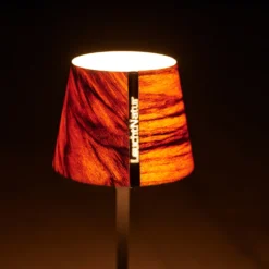 LeuchtNatur Luxa II, Nussbaum, Fuß Schwarz 7 LeuchtNatur Luxa II, Nussbaum, Fuß Schwarz -Heimbeleuchtung 10019046 3