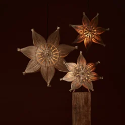 PR Home Agnes Dekostern Naturfaser Hängend Ø78 Cm -Heimbeleuchtung 10020200 2