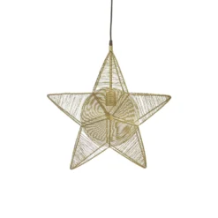 PR Home Rigel Dekostern Aus Metall Ø 50 Cm Creme