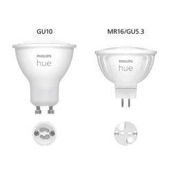 Philips Hue White & Color Ambiance LED 6,3W GU5,3 -Heimbeleuchtung 10021287 6