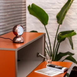 Artemide Eclisse Tischleuchte, Kupfer -Heimbeleuchtung 1060724 2