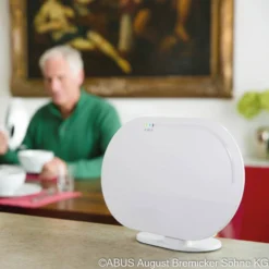 ABUS Smartvest Funk-Alarmanlage Zentrale 11 ABUS Smartvest Funk-Alarmanlage Zentrale -Heimbeleuchtung 1074002 4