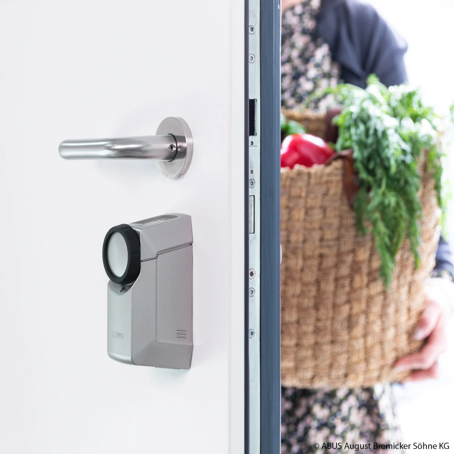 ABUS HomeTec Pro Bluetooth-Türschlossantrieb Grau 7 ABUS HomeTec Pro Bluetooth-Türschlossantrieb Grau – Bild 7