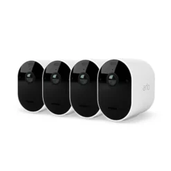 Arlo Pro 4 Sicherheitssystem Mit 4 Kameras Weiß