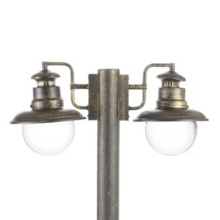 BRILLIANT Mastleuchte Artu 2-flg. In Schwarz/Gold