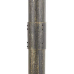 BRILLIANT Mastleuchte Artu 2-flg. In Schwarz/Gold -Heimbeleuchtung 1507156 3