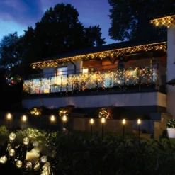 Erweiterungskette LED-Lichtervorhang System 24 -Heimbeleuchtung 1522154 2