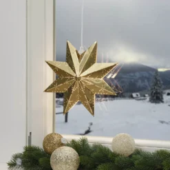 Perforierter Stern In Glänzendem Messing -Heimbeleuchtung 1522269 2