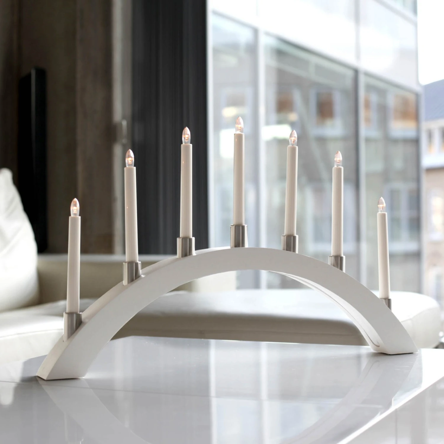 LED-Lichterbogen, 7-flammig 2 LED-Lichterbogen, 7-flammig – Bild 2