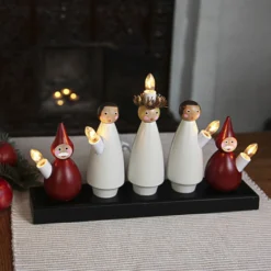 Kerzenleuchter Luciakör Mit Chormotiv, 5-flammig 11 Kerzenleuchter Luciakör Mit Chormotiv, 5-flammig -Heimbeleuchtung 1522584 3