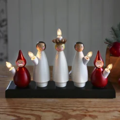 Kerzenleuchter Luciakör Mit Chormotiv, 5-flammig 12 Kerzenleuchter Luciakör Mit Chormotiv, 5-flammig -Heimbeleuchtung 1522584 4