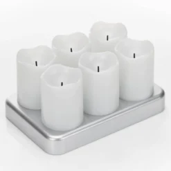 Wiederaufladbares LED-Teelicht Chargeme 6er -Heimbeleuchtung 1523172 2