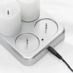 Wiederaufladbares LED-Teelicht Chargeme 6er -Heimbeleuchtung 1523172 4