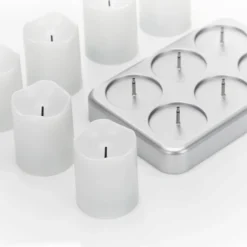 Wiederaufladbares LED-Teelicht Chargeme 6er -Heimbeleuchtung 1523172 6