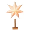Karo - Stand-Dekoleuchte Mit Muster-Stern 70 Cm