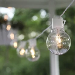 LED-Lichterkette Partaj, Weiß