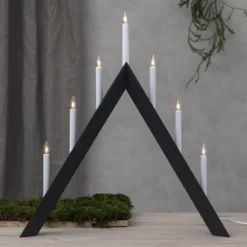 Kerzenleuchter Arrow, Spitz, 7flammig, Weiß 11 Kerzenleuchter Arrow, Spitz, 7flammig, Weiß -Heimbeleuchtung 1523721 2