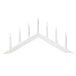 Kerzenleuchter Arrow, Flach, 7flammig, Weiß 13 Kerzenleuchter Arrow, Flach, 7flammig, Weiß -Heimbeleuchtung 1523724 4