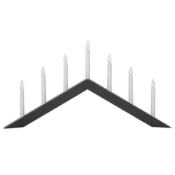 Kerzenleuchter Arrow, Flach, 7flammig, Weiß 15 Kerzenleuchter Arrow, Flach, 7flammig, Weiß -Heimbeleuchtung 1523724 6