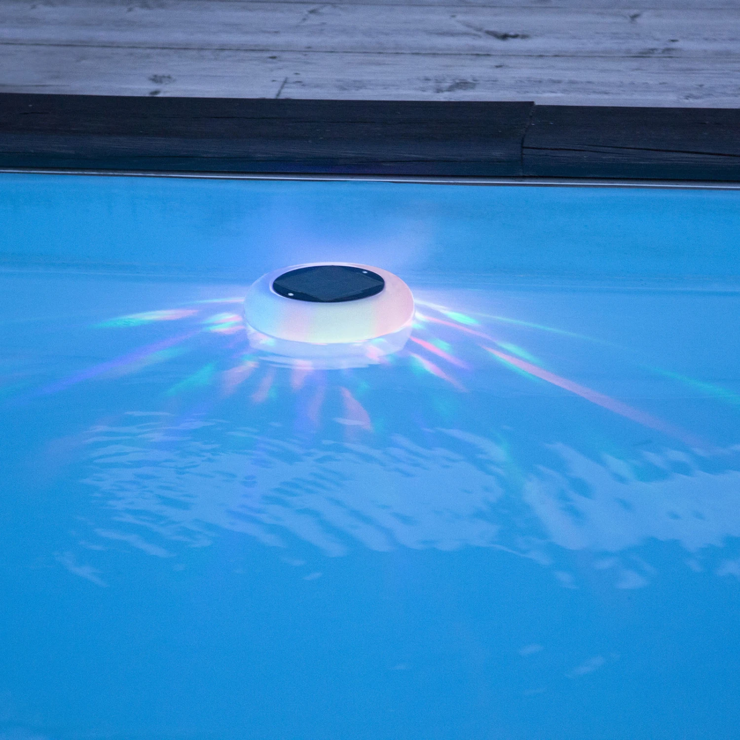 LED-Solar-Poollicht Pool Light Multicolor Warmweiß 3 LED-Solar-Poollicht Pool Light Multicolor Warmweiß – Bild 3