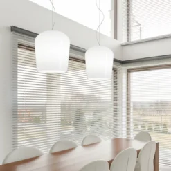 Casablanca Syss Hängeleuchte 1-flammig Weiß Ø 23cm