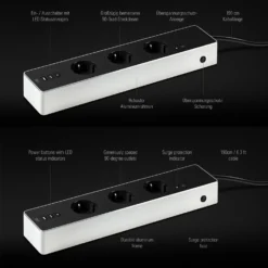Eve Energy Smart Home Dreifach-Steckdosenleiste EU -Heimbeleuchtung 2029015 7