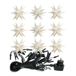 In Weiß - LED Lichterkette Mit 9 Sternen F. Außen -Heimbeleuchtung 2506127 7