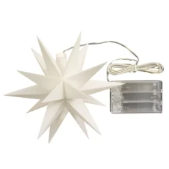 Innendeko - 18-zackiger Stern Ø 12 Cm Weiß -Heimbeleuchtung 2506131 6