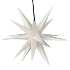 Deko-Stern Für Außen, 18-Zacker, Ø 40 Cm Weiß -Heimbeleuchtung 2506135 2