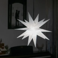 Schneeflocken-Stern Außen, 18-Zacker, Bedruckt -Heimbeleuchtung 2506141 3