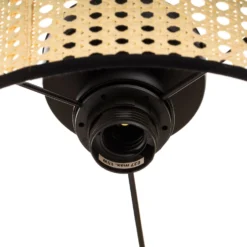 Deckenleuchte Boho Aus Rattan, Beige/petrol -Heimbeleuchtung 2616751 6