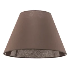 Lampenschirm Anna, Für Hängeleuchten, Erdbraun -Heimbeleuchtung 2616876 3