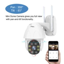 Denver IOC-221 WLAN-Außenkamera, Farb-Nachtsicht -Heimbeleuchtung 2622026 3