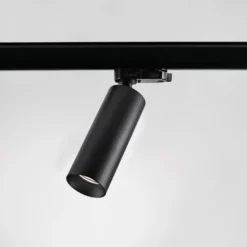 Egger Reed S Schienenspot Dim-to-warm Schwarz 30°