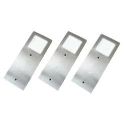 Ultraflache LED-Unterbauleuchte Alustar 3er Set