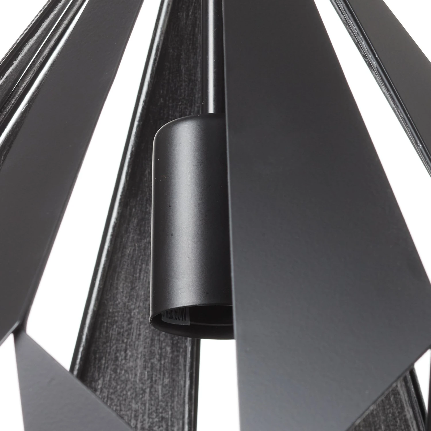 EGLO Hängeleuchte Carlton Schwarz-silber Ø 31 Cm 8 EGLO Hängeleuchte Carlton Schwarz-silber Ø 31 Cm – Bild 8