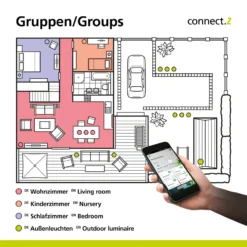 EGLO Connect-z E27 A60 Lampe 6W 806lm 2200-6500K -Heimbeleuchtung 3032727 4