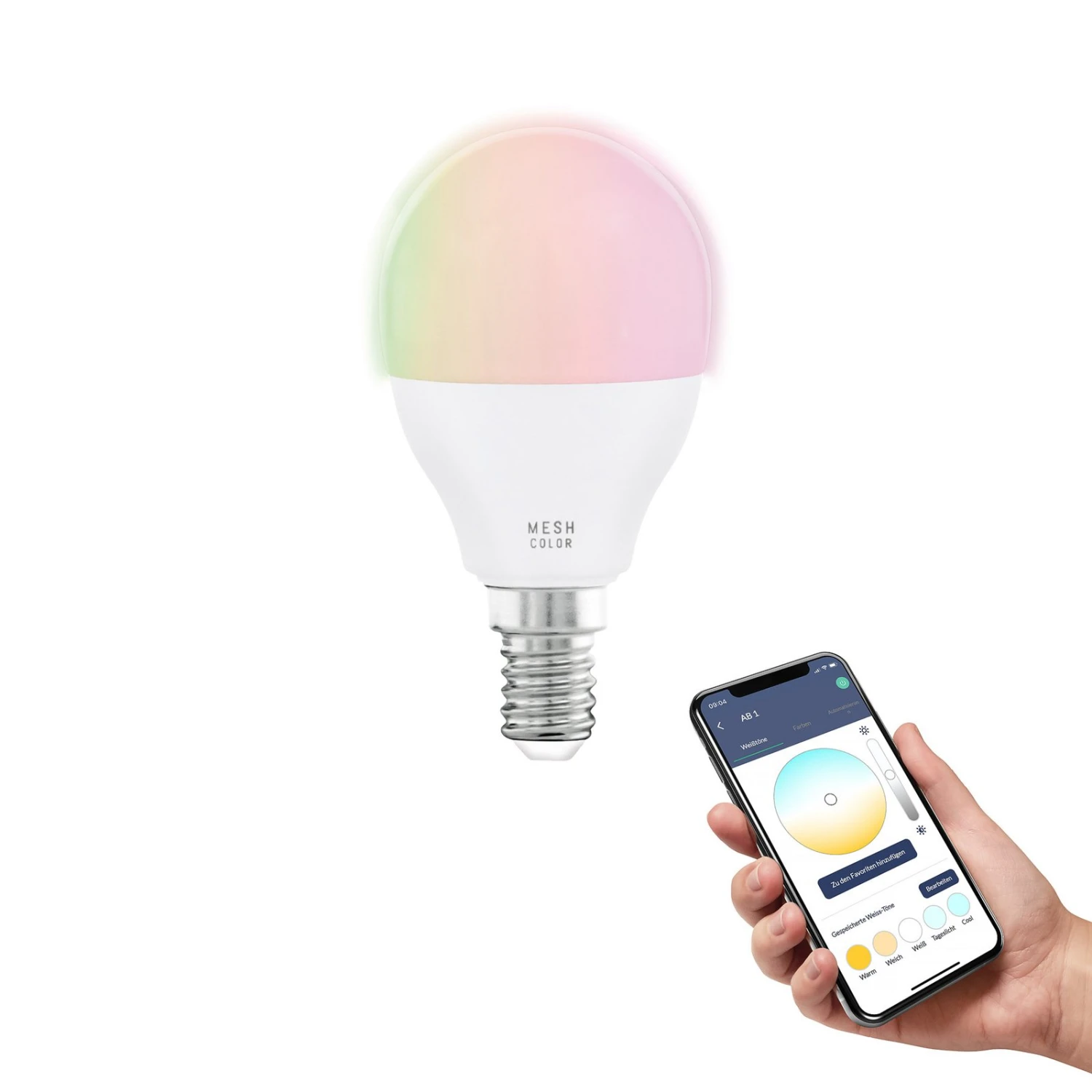 EGLO Connect-z E14 P45 LED-Lampe 5W 470lm RGBW 2 EGLO Connect-z E14 P45 LED-Lampe 5W 470lm RGBW – Bild 2