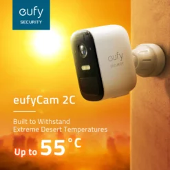 EUFY Security EufyCam 2C IP67 Kamera, Erweiterung -Heimbeleuchtung 3075001 3