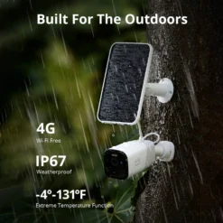 EUFY Security 4G Starlight Camera, IP67, Mit SIM -Heimbeleuchtung 3075017 8