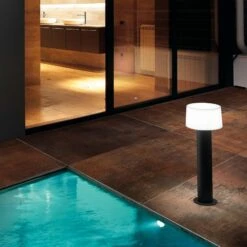 Sockelleuchte Muffin Mit Gerilltem Schirm, 55,9 Cm -Heimbeleuchtung 3505444 2