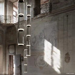 FLOS Noctambule LED-Hängelampe 3 High Cylinders -Heimbeleuchtung 3510548 3