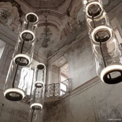 FLOS Noctambule LED-Hängelampe 3 High Cylinders -Heimbeleuchtung 3510548 4