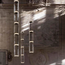 FLOS Noctambule LED-Hängelampe 3 High Cylinders -Heimbeleuchtung 3510548 5