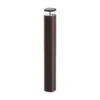 FLOS Pointbreak Bollard 2, 2.700K Dunkelbraun 90cm